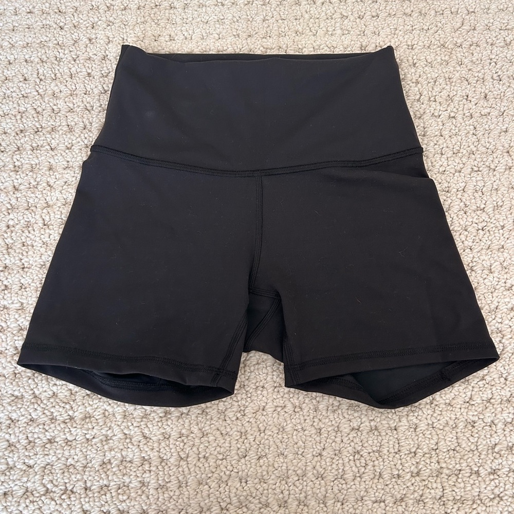 lululemon athletica Black Bike Shorts